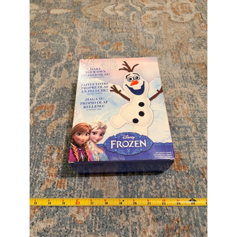 *NIB* Disney Frozen Olaf Felt Appliqué Kit Plush Olaf - Picture 4 of 6